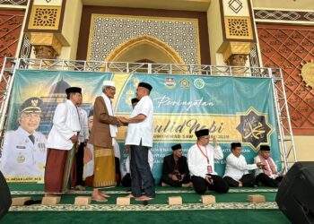 Maulid nabi di Masjid Agung Ash Shidiq