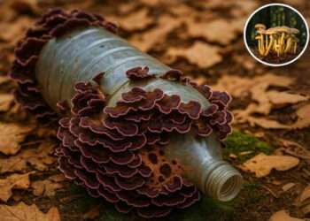 jamur pemakan plastik dari hutan amazon