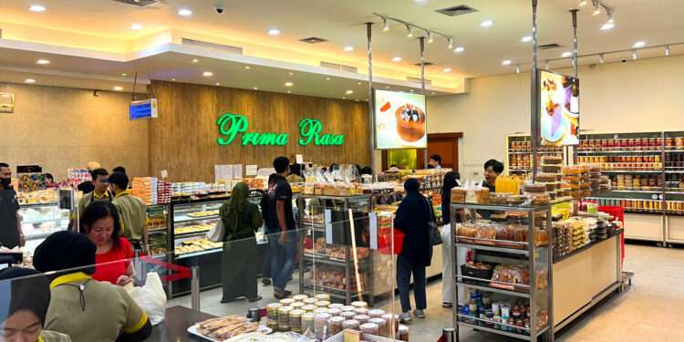 oleh oleh khas bandung: brownies prima rasa bandung