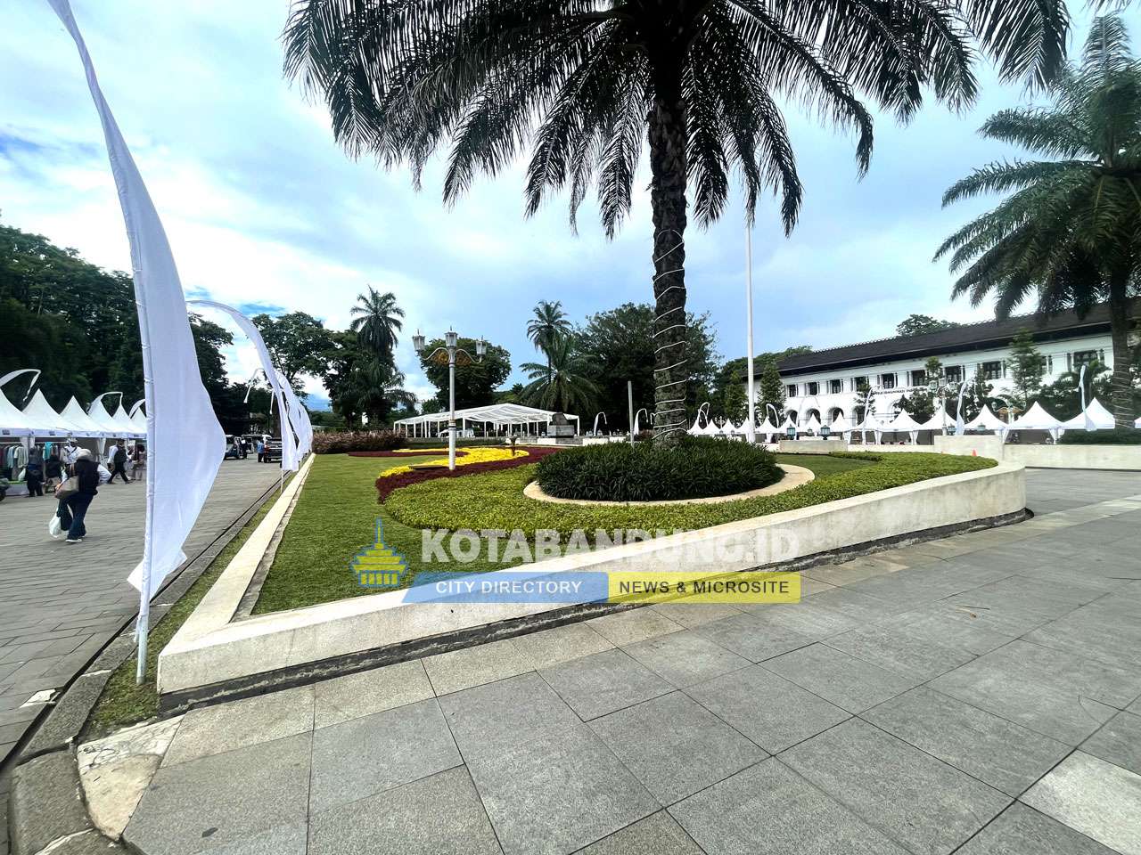 Suasana di belakang panggung Acara Abdi Nagri Nganjang ka Warga Edisi 29 Digelar di Gedung Sate Bandung